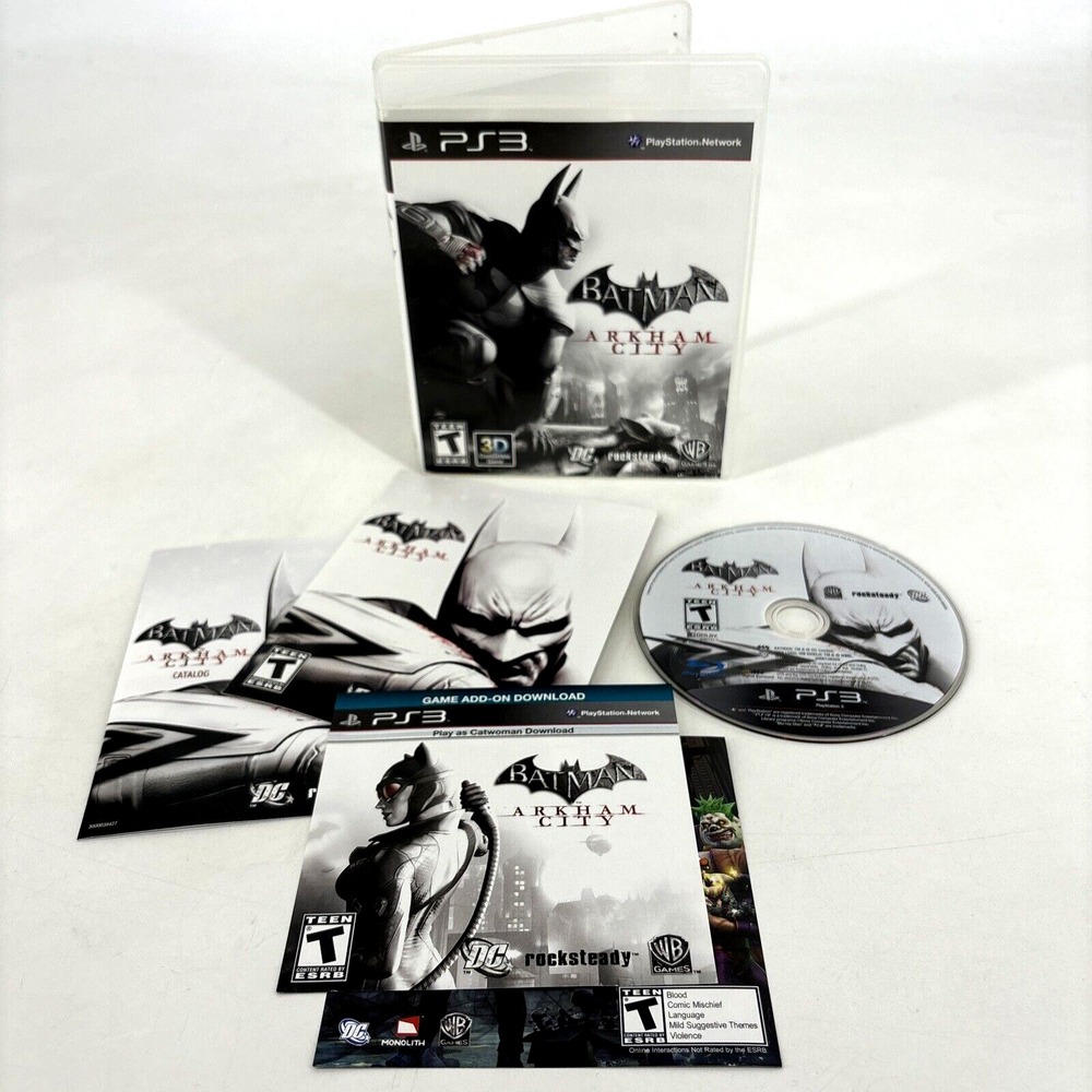 Batman Arkham City - Sony Playstation 3 Authentic PS3